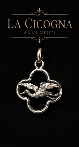 Antico pendente argento - pendente,