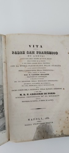 Libro antico ottocento vita - libro,