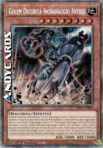 Golem oscurità ingranaggio - golem, oscuritÀ-ingranaggio