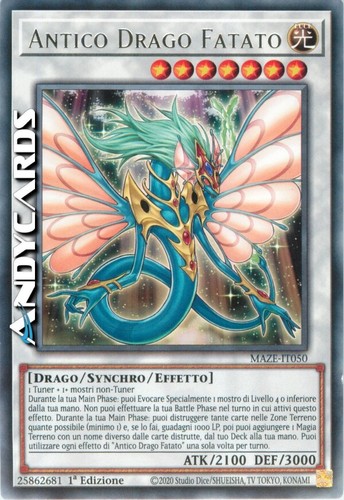 Antico drago fatato - drago,