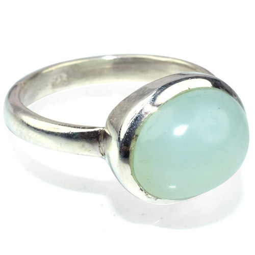 Anello calcedonio donna - anello, ovale