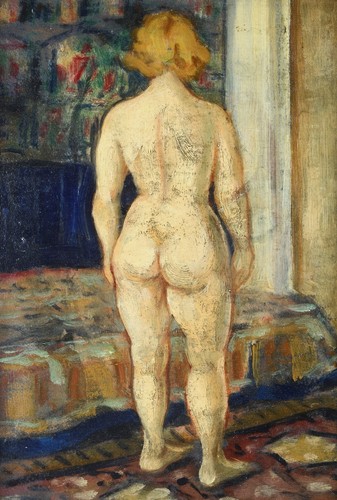 Antico dipinto nudo - dipinto,
