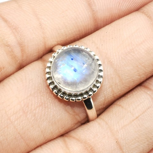 Anello argento pietra luna - anello,