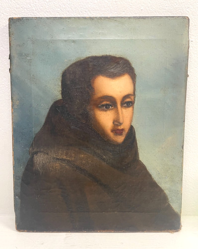 Antico quadro ritratto - antico, dipinto