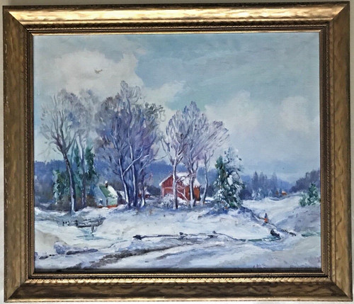 Edward timmons olio tela - olio, su
