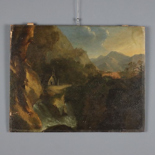 Dipinto antico scorcio - dipinto,
