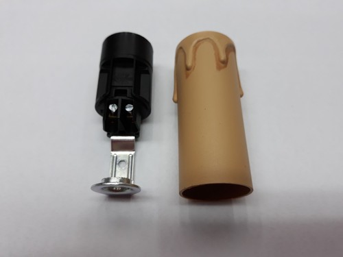 Portalampade e14 candela - portalampade,