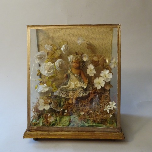 Antico gesù bambino - bambino, in
