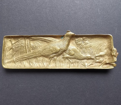 Vassoio francese bronzo dorato