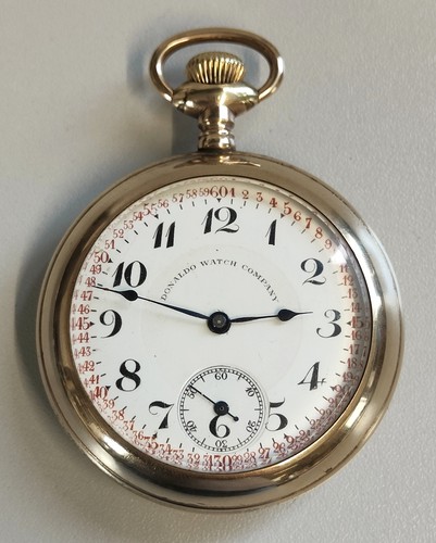 Antico orologio tasca dorato - orologio,